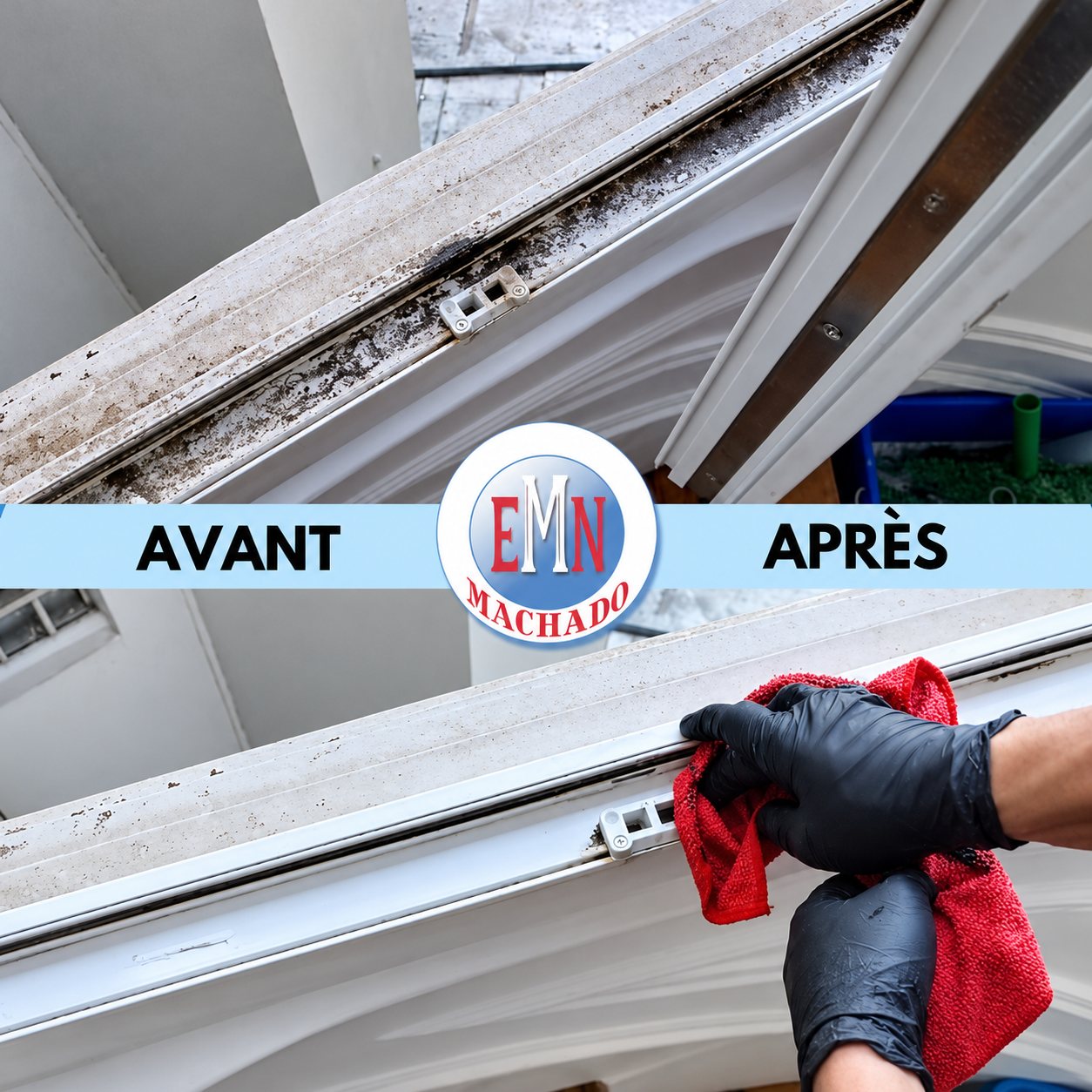 Divers, avant et après remise en état par Machado Nettoyage (photo 5)