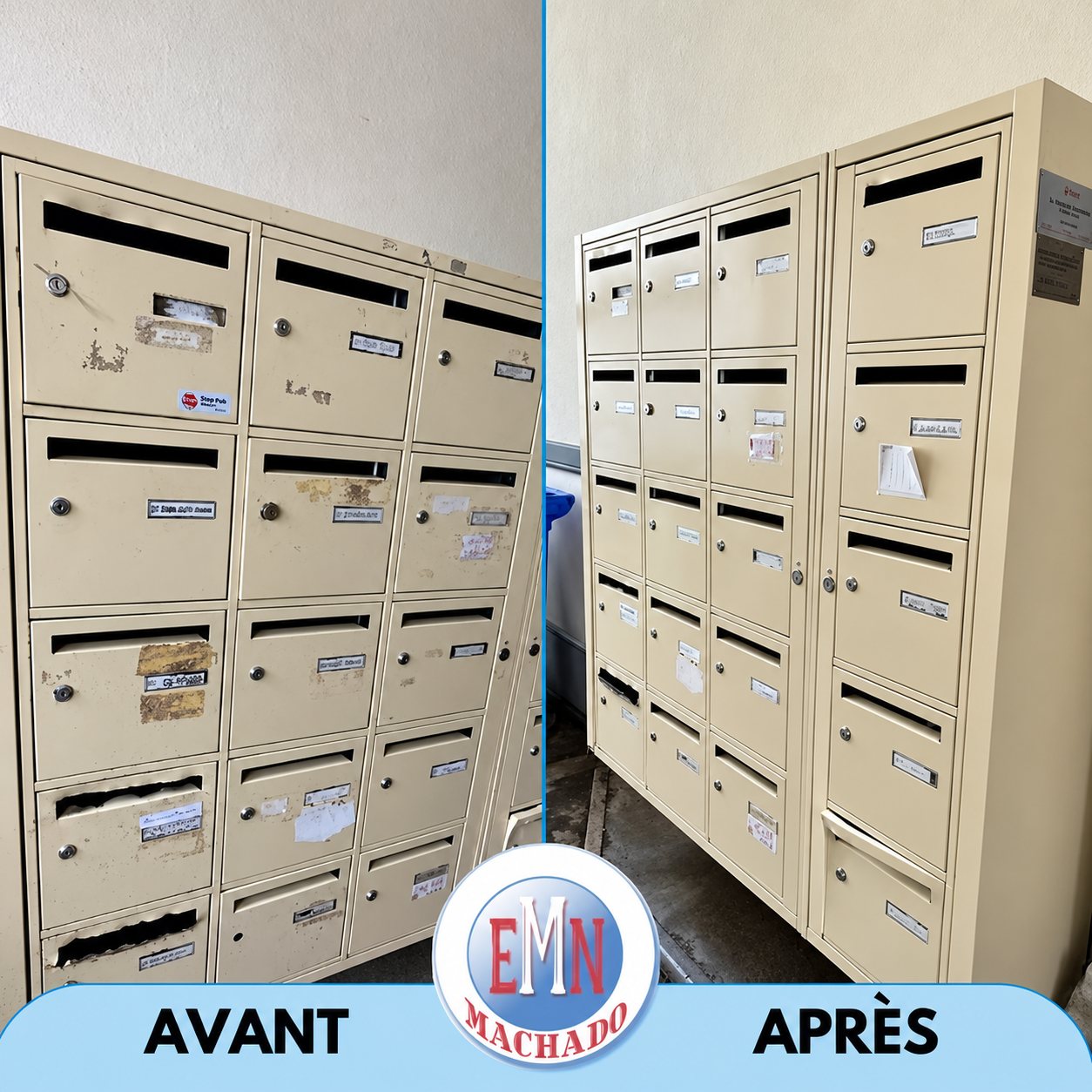 Divers, avant et après remise en état par Machado Nettoyage (photo 52)