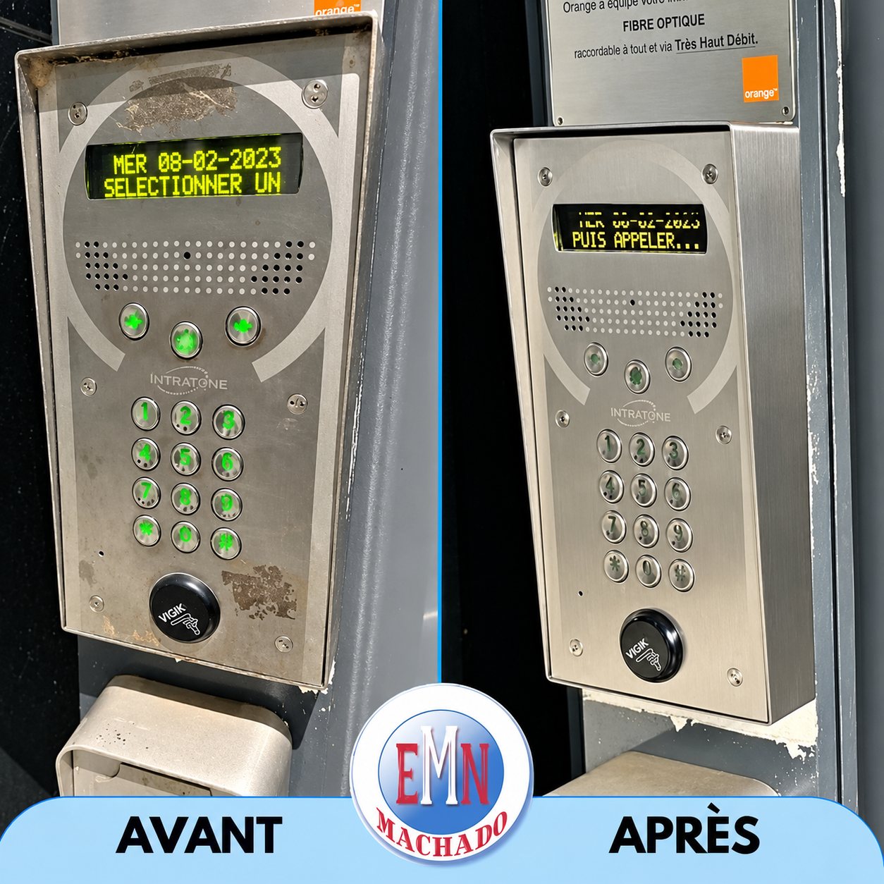 Points de contact, avant et après remise en état par Machado Nettoyage (photo 55)