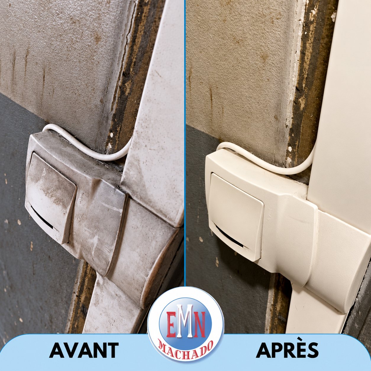 Points de contact, avant et après remise en état par Machado Nettoyage (photo 63)